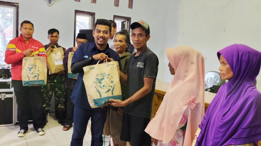 IJTI Galuhraya Ciamis Salurkan Paket Sembako dan Santunan Anak Yatim-Piatu