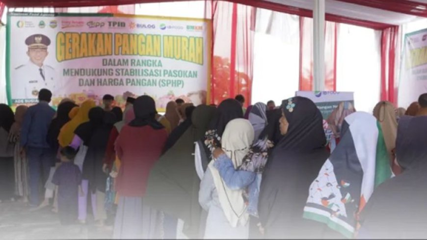 Kabupaten Tasikmalaya Gelar Gerakan Pangan Murah untuk Kesejahteraan Masyarakat