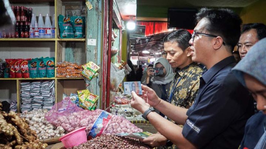 Cegah Peredaran Uang Palsu, BI Tasikmalaya Sosialisasi ke Pasar-Pasar Tradisional