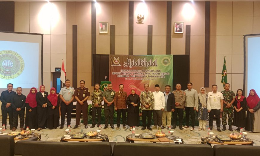 Perkuat Soliditas, INI IPPAT Pengda Kota Tasikmalaya Adakan Halal Bihalal, Pembinaan dan Konferda