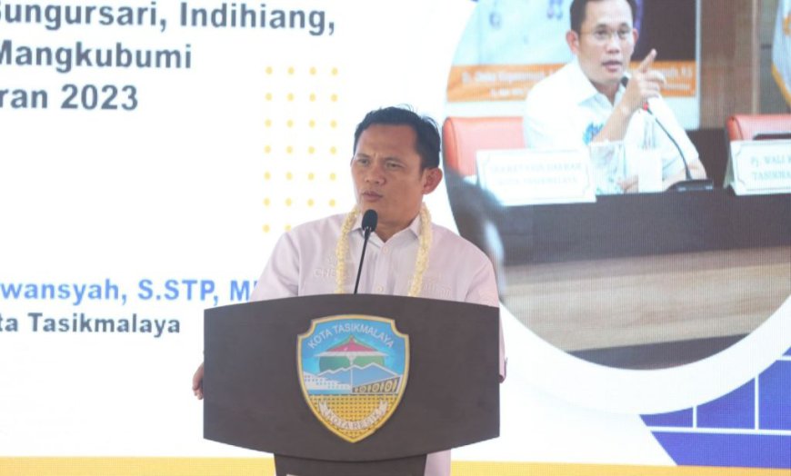 Pj Wali Kota Cheka Virgowansyah, Resmikan Hasil Pembangunan 2023 di 4 Kecamatan