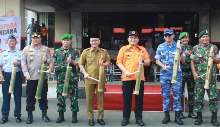 Komitmen Kesiapsiagaan Bencana, Bupati Tasikmalaya Pimpin Apel Siaga dan Edukasi Mitigasi