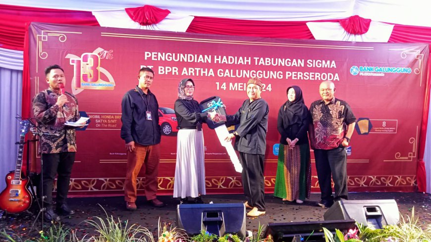 BPR Artha Galunggung Tasikmalaya Gelar Pesta Hadiah Tabungan Sigma