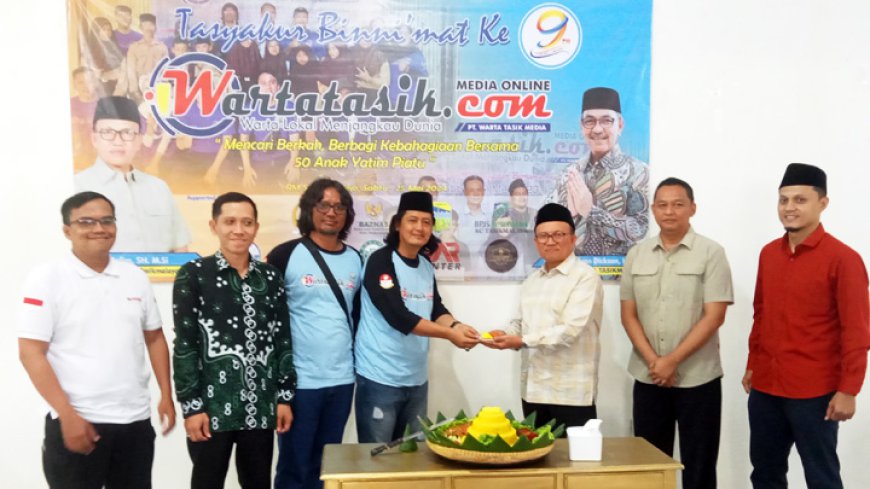 Di Usia 9 Tahun, Wartatasik.com Terus Berbagi dengan Anak Yatim
