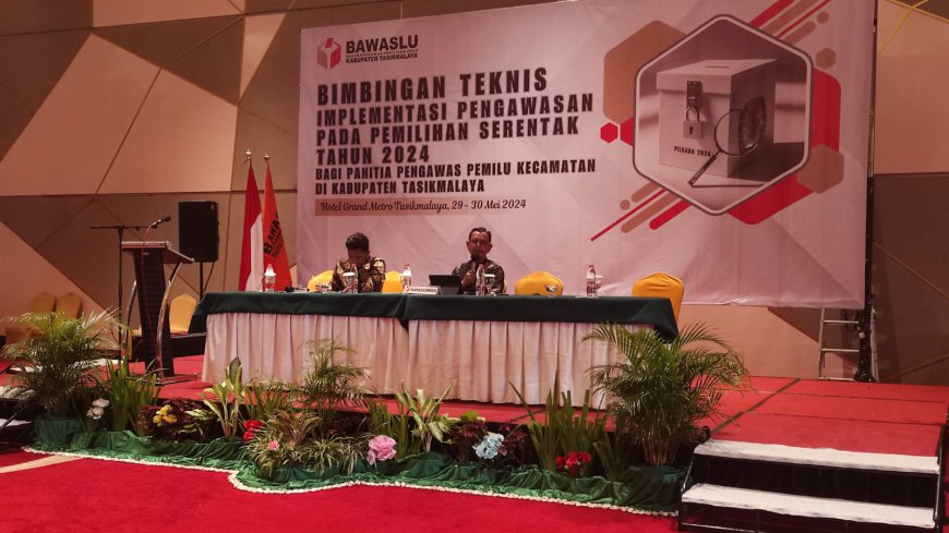 Beda Regulasi, Bawaslu Kab. Tasik Beri Pemahaman Anggota Panwascam