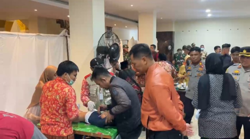 Peringati HUT TNI dan Bhayangkara ke 78, 1100 Anak Ikuti Khitanan Masal