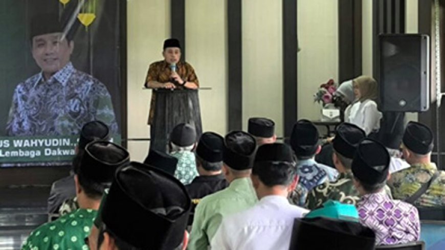 Wakil Ketua DPRD Kota Tasik Agus Wahyudin Minta Pengurus LDNU Solid
