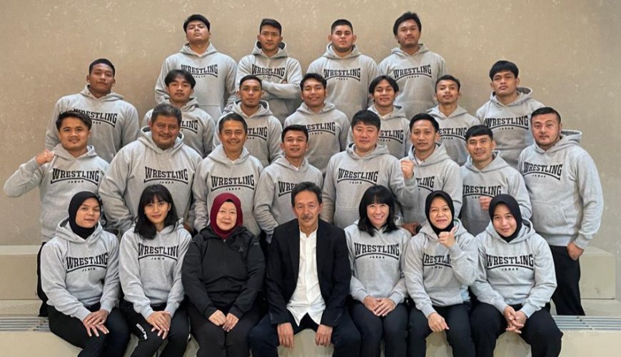 14 Atlit Gulat Jabar Dikirim ke Korea, Satu Diantaranya Asal Kab. Tasik