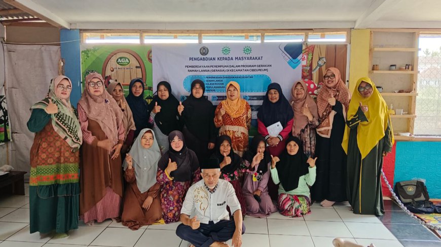 Berdayakan Perempuan, Dosen UMTAS Gagas Program GeRaSia di Cibeureum Kota Tasikmalaya