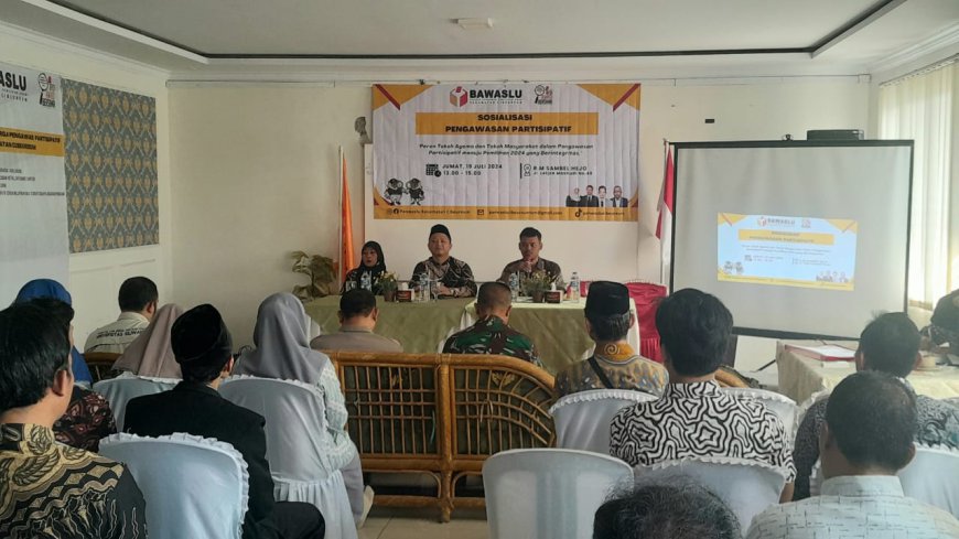Panwascam Cibeureum Gelar Sosialisasi dan Deklarasi Forum Warga Pengawasan Partisipatif