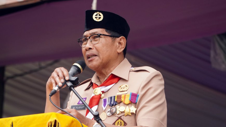 Yusuf Tegaskan Anggota Pramuka Jangan Salah Gaul