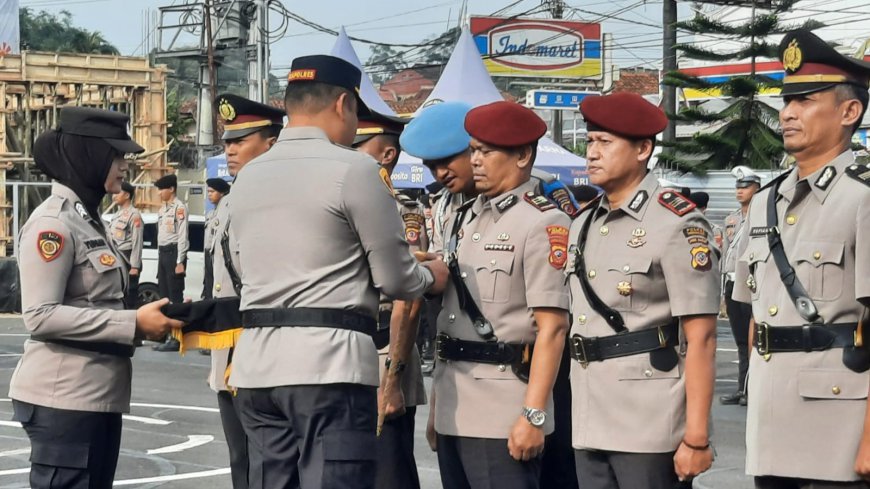 Dua Pejabat Utama Polres Tasikmalaya di Mutasi, Ini Pesan AKBP Haris Dinzah