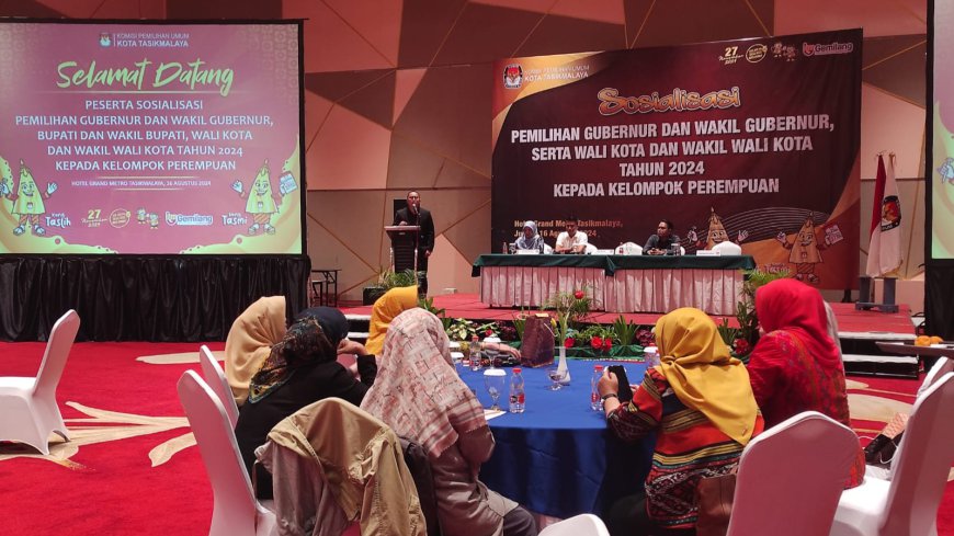 Tingkatkan Partisipasi Pemilih, KPU Kota Tasik Bidik Kaum Hawa Sosialisasikan Pilkada