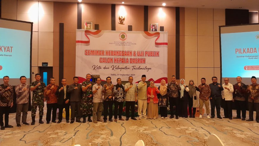 Hadir di Uji Publik Calon Kepala Daerah, Ivan Dicksan Paparkan Gagasan Atasi Persoalan di Kota Tasik