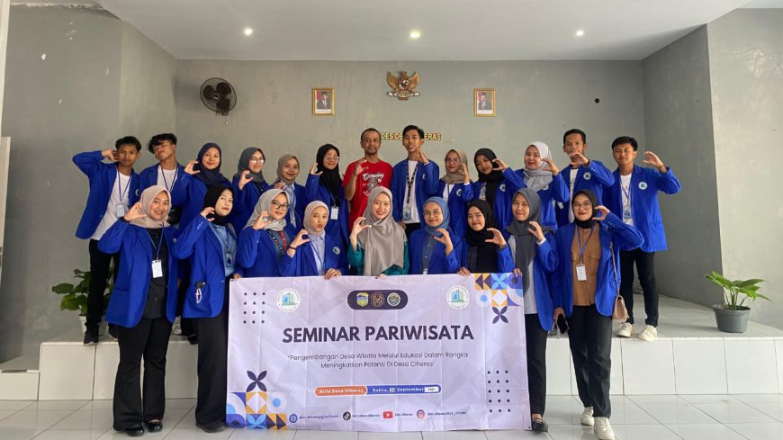 Mahasiswa KKNT Universitas Cipasung Tasikmalaya Bantu Pengembangan Desa Wisata Ciheras