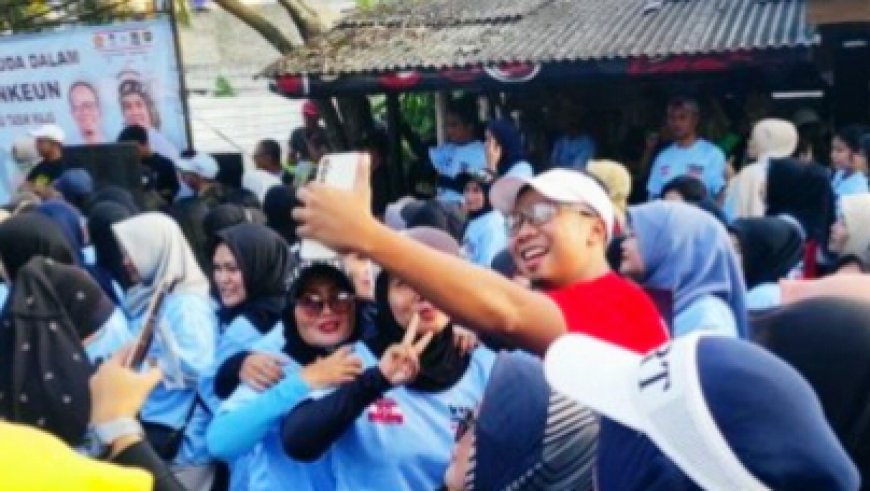Peserta Senam Harap Viman Tingkatkan Pelayanan Kesehatan