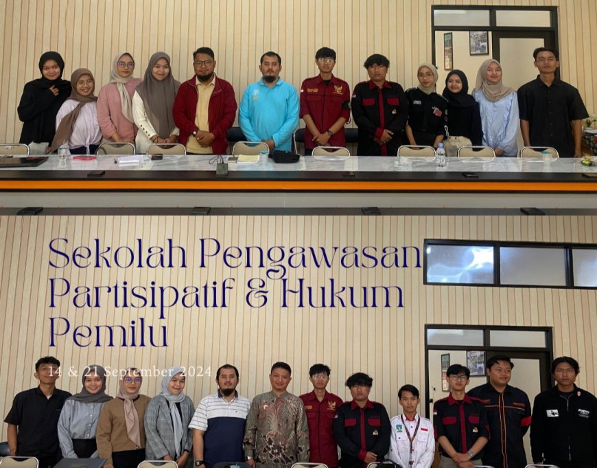 Lab Ilmu Politik Unsil Adakan Sekolah Pengawasan Partisipatif dan Hukum Pemilu