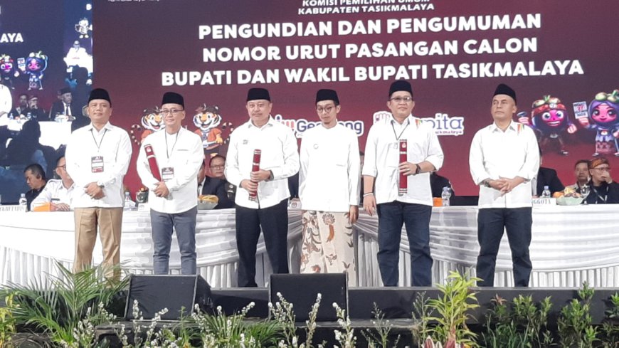 Aksi Walk Out Paslon Nomor 1 dan 2 Warnai Rapat Pleno KPU Kab. Tasikmalaya, Ini Kata KPU? 