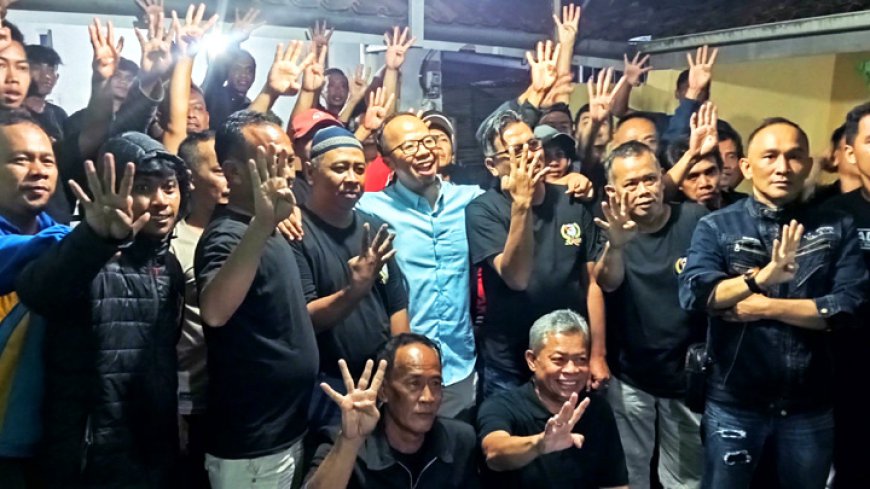 Dukungan Warga Bojong ke Viman-Diky Meledak