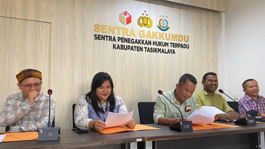 Bawaslu Kab. Tasik Temukan Dugaan Pelanggaran Kampanye Paslon Bupati