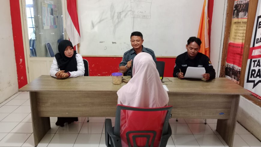 Panwas Kec. Cibeureum Adakan Seleksi Wawancara Pengawas TPS