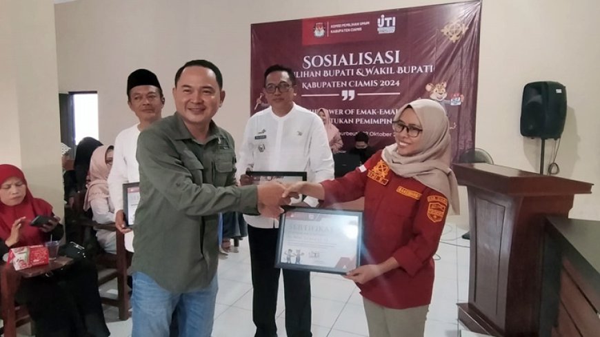 KPU Ciamis Gandeng IJTI Galuh Raya Sosialisasikan Pilkada 2024