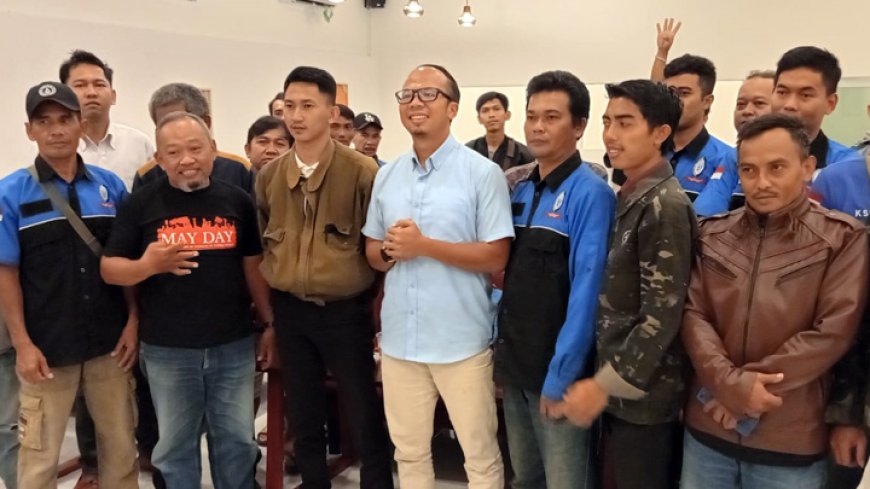 Peduli Kaum Buruh, Viman-Diky Usung Visi Buka Lapangan Kerja yang Luas