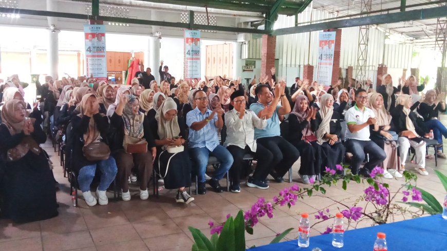Dukungan Kader Posyandu ke Viman-Diky Semakin Deras