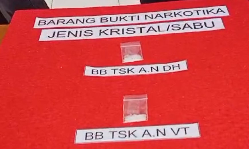 Nekat Edarkan Sabu, Seorang Janda Muda di Tasikmalaya Diamankan Polisi