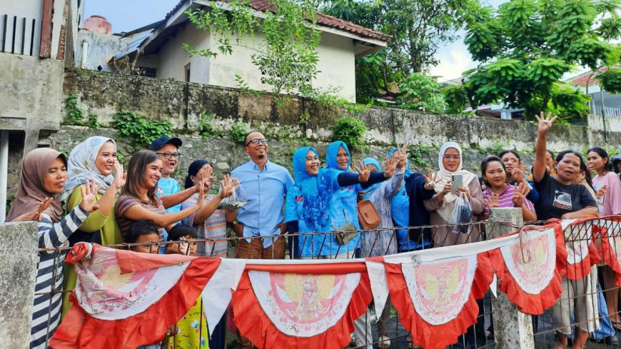 Warga Tawangkulon Sumbringah Kedatangan Viman Saat Ngobeng Lauk, Siap Dukung Jadi Walikota