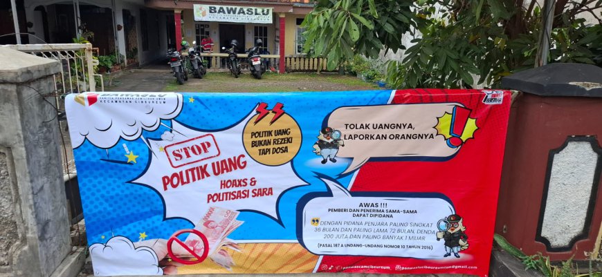 Menutup Ruang Politik Uang di Wilayah Cibeureum, Panwascam Masifkan Pengawasan