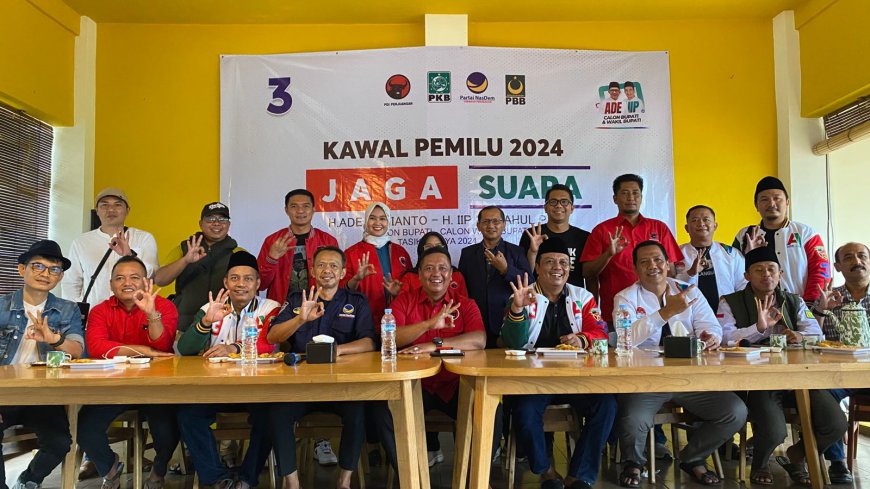 Unggul Telak dari Paslon Lain, Tim Gabungan Klaim Kemenangan Ade-Iip di Pilkada Tasikmalaya