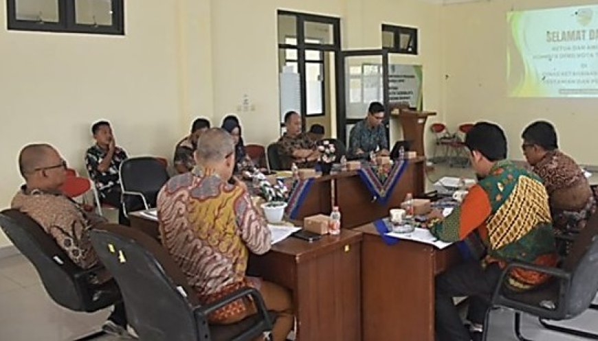 Komisi II DPRD Kota Tasik Sambangi DKP3, Evaluasi Kegiatan TA 2024