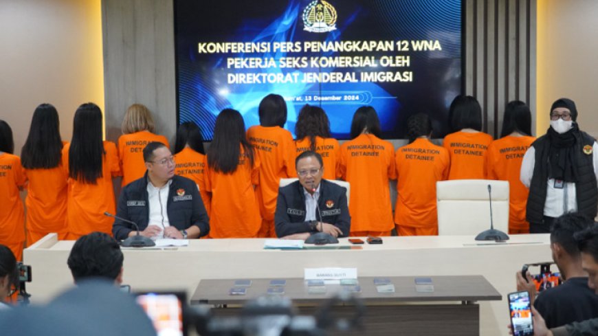 Ditjen Imigrasi Bongkar Prostitusi Berkedok Wisata, 12 WNA Vietnam Diamankan