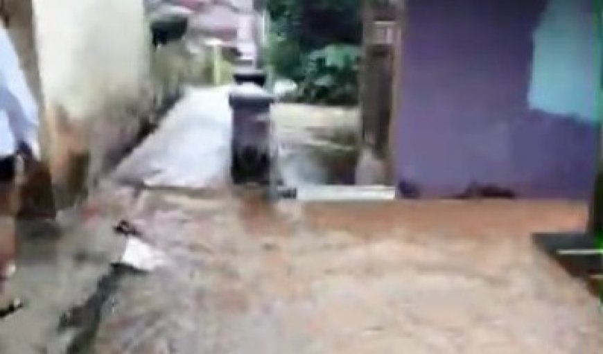 Lemahnya Wasdal Biang Kerok Banjir Saluran Buatan Pengembang Perum di Sukajaya-Purbaratu Tasikmalaya