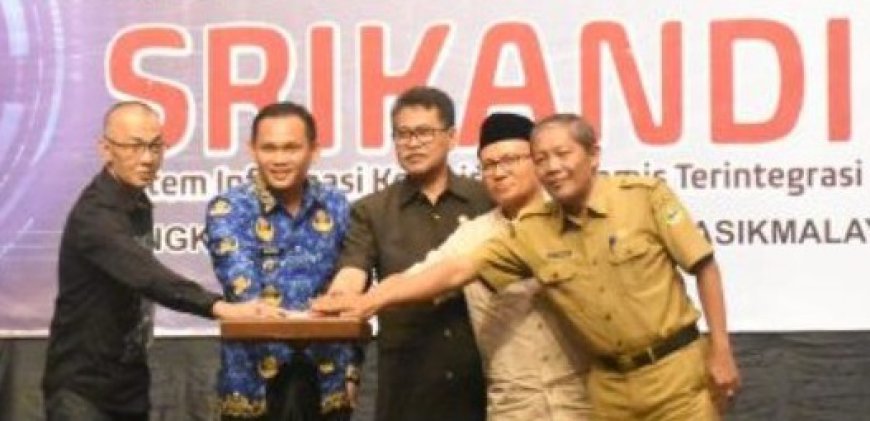 Ketua DPRD Kota Tasik Hadiri Peluncuran Aplikasi Srikandi
