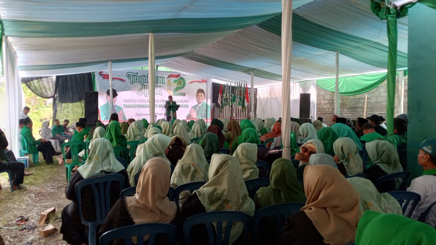Harlah Ke-52 PPP Kota Tasik: Kolaborasi Wujudkan Masyarakat Religius dan Mandiri