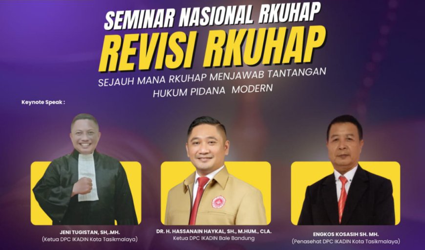 Berikan Pemahaman RKUHAP, Gumati Foundation dan Ikadin Gelar Sosialisasi