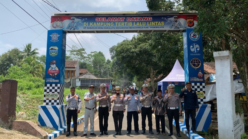 Kampung Tertib Lalu Lintas, Diharap Tingkatkan Pemahaman Warga dalam Berkendara