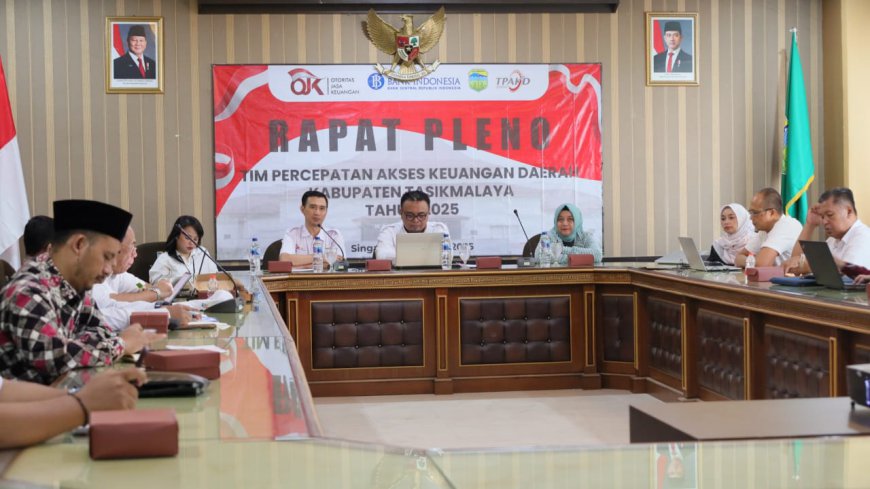 Capaian Program Sesuai Target, OJK Apresiasi Kinerja TPKAD Kabupaten Tasikmalaya