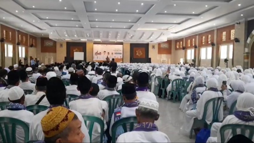 1.473 Jemaah Calon Haji Asal Kab. Tasikmalaya Siap Diberangkatkan ke Tanah Suci