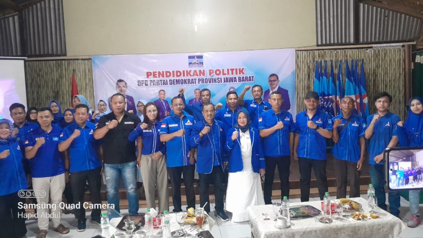 Anang Sapa'at Perintahkan Seluruh Pengurus dan Kader Partai Demokrat Bergerak Raih Simpati Masyarakat