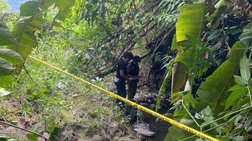 Penemuan Mayat Bayi Perempuan di Sungai Tugu Jaya Tasikmalaya, Polisi Lakukan Penyelidikan