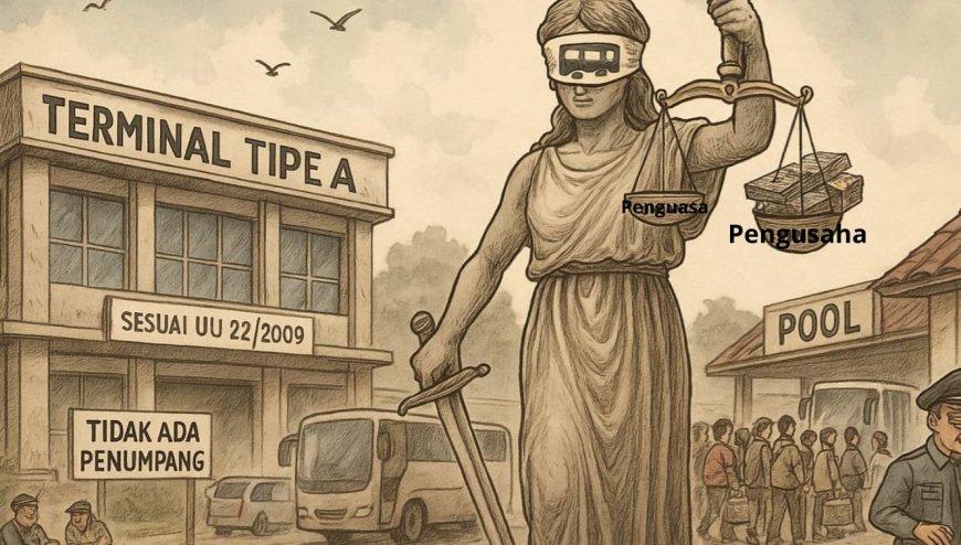Pool Bus vs Terminal Indihiang, Mana yang Lebih Kuat, Penguasa atau Pengusaha?