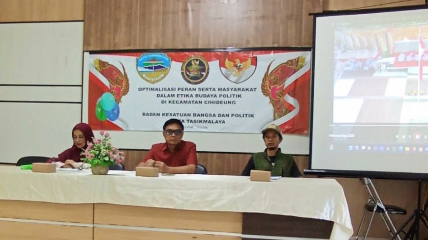 Kesbangpol Kota Tasikmalaya Perkuat Etika dan Budaya Politik Masyarakat