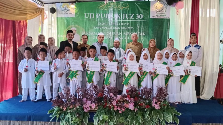 Uji Publik Hafalan Juz 30, SDIT Ainun Tasikmalaya Sukses Cetak Generasi Qur'ani