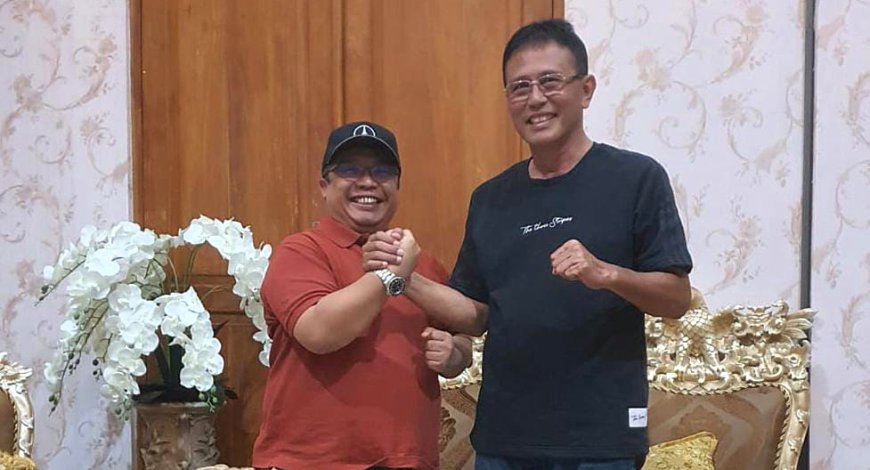 Politisi NasDem Pepi Tommy Sudrajat Kunjungi Bupati Ciamis, Bahas Pembangunan Daerah